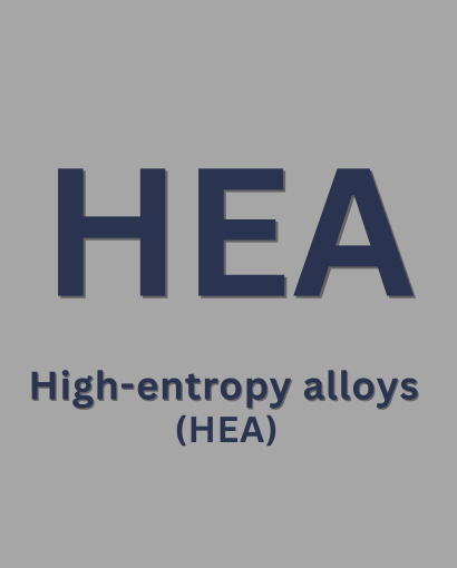 High-entropy alloys (HEA)
